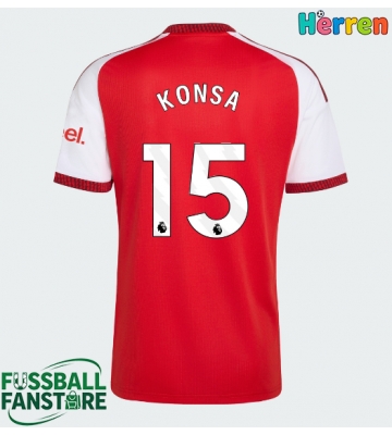 Arsenal Ezri Konsa #15 Replik Heimtrikot 2026-27 Kurzarm